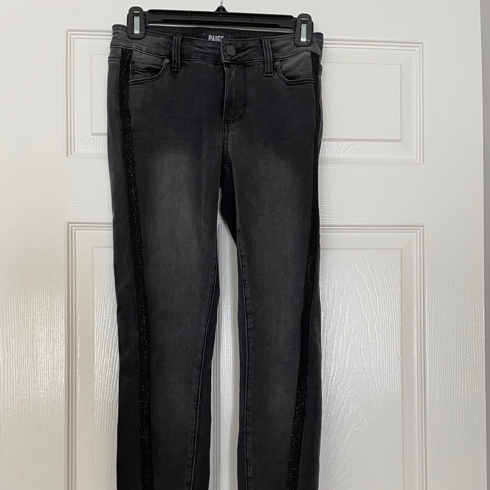 Paige verdugo black ankle jeans